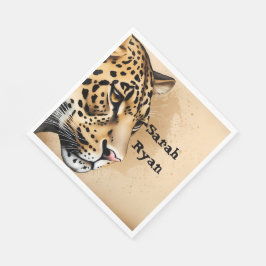 Servilleta De Papel Invitación a la boda salvaje inspirada por la natu