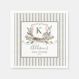 Servilleta De Papel Invitación a la ducha para bebés