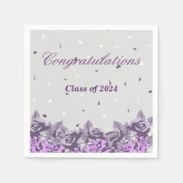 Servilleta De Papel Invitación a una fiesta de graduación 2024