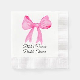 Servilleta De Papel Invitación de boda de lluvia de rosa bonita