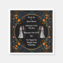 Servilleta De Papel Invitaciones e invitaciones de boda personalizadas