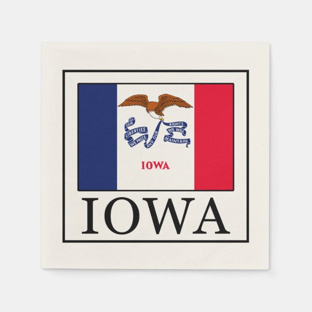 Servilleta De Papel Iowa (Anverso)