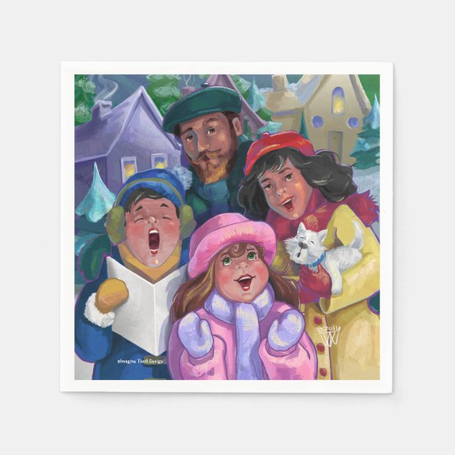 Servilleta De Papel Ir a un Ilustracion de carga (Anverso)