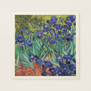 Servilleta De Papel Irises de Vincent van Gogh