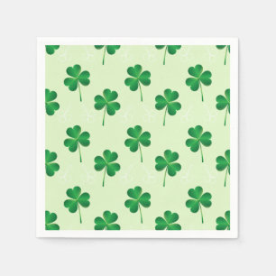 Servilleta De Papel irish tres hojas clover patrón