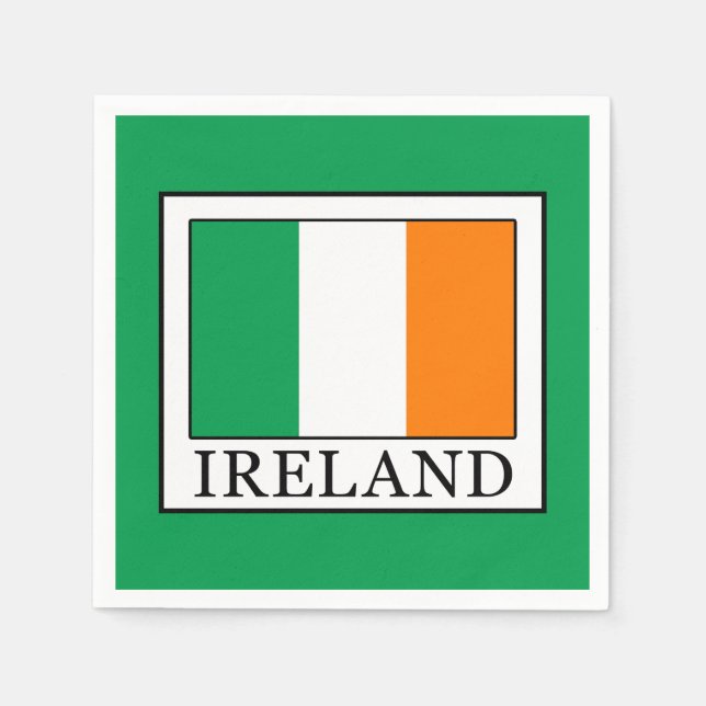Servilleta De Papel Irlanda (Anverso)