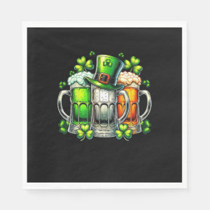 Servilleta De Papel Irlandés gracioso St Patrick's Day Beinking Part