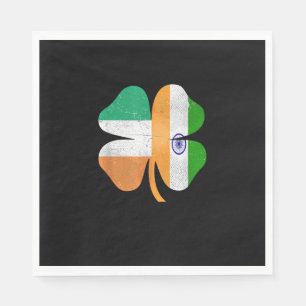 Servilleta De Papel Irlandés indio Shamrock India Irlanda St. Patrick'