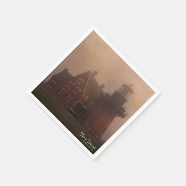 Servilleta De Papel Isla de bloques (Borde)