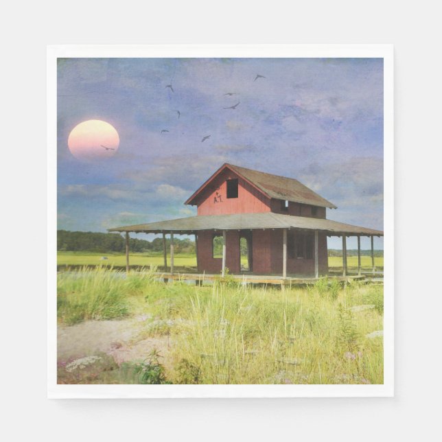 Servilleta De Papel Isla de Grass (Anverso)