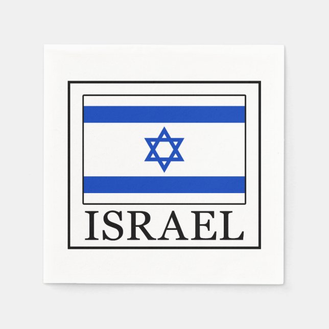Servilleta De Papel Israel (Anverso)