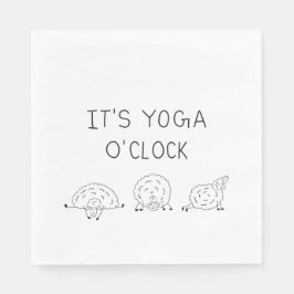 Servilleta De Papel It’s Yoga O’Clock Sheep