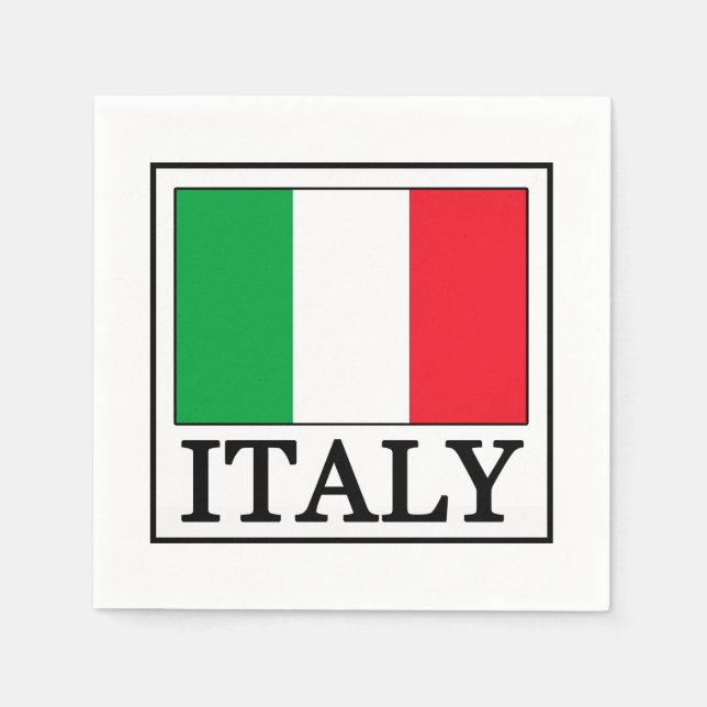 Servilleta De Papel Italia (Anverso)