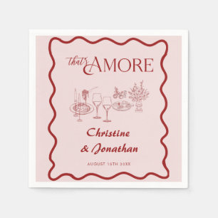 Servilleta De Papel Italia   Comida Italiana   Cena de ensayo  