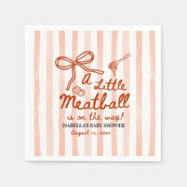 Servilleta De Papel Italian Baby Shower Theme