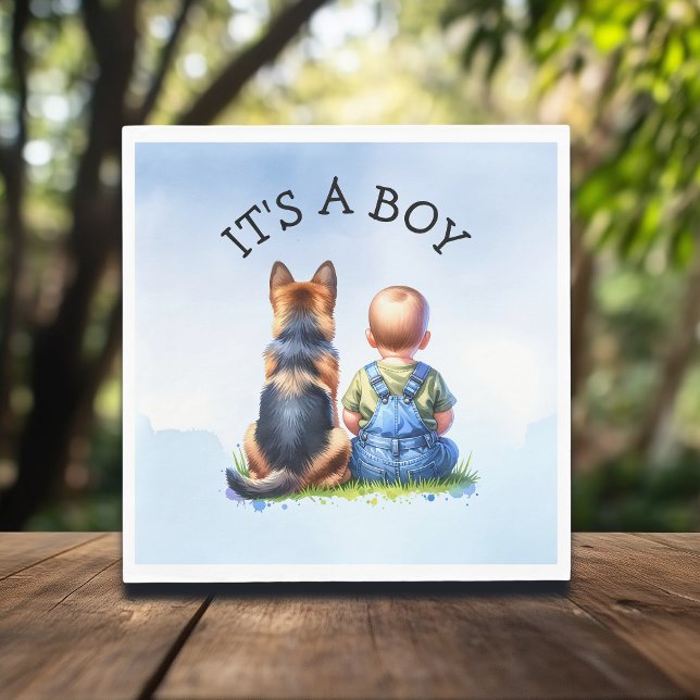Servilleta De Papel It's a Boy! | BABY SHOWER (Subido por el creador)