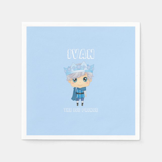 Servilleta De Papel Ivan las servilletas de papel del príncipe de hiel (Anverso)