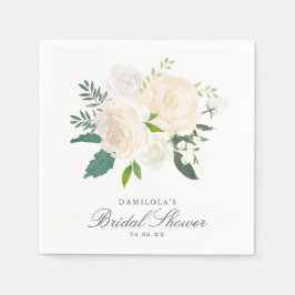 Servilleta De Papel Ivory Dreams Bridal Shower