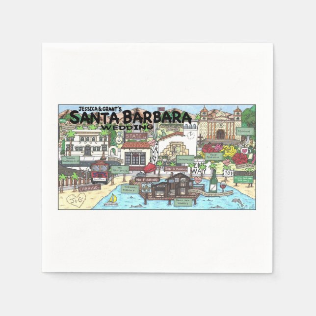 Servilleta De Papel J + G Cocktail Napkins (Anverso)