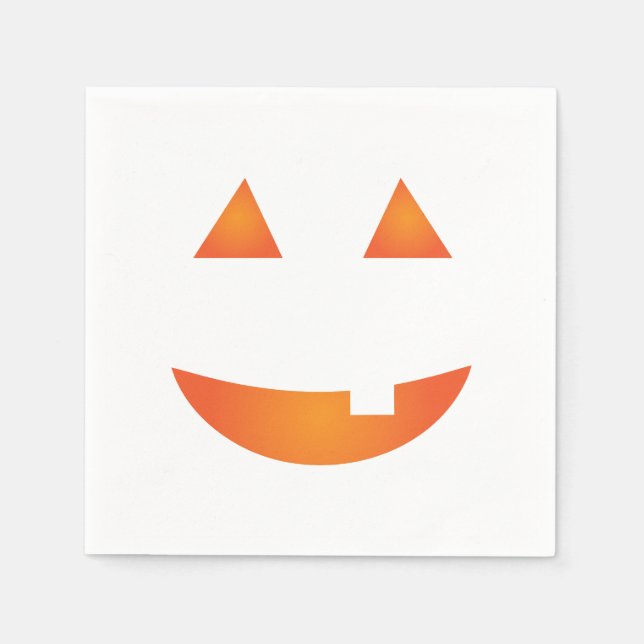 Servilleta De Papel Jack o' lantern (Anverso)