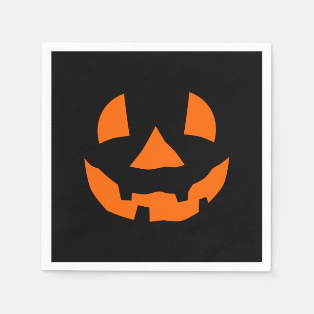 Servilleta De Papel Jack O Lantern (Anverso)