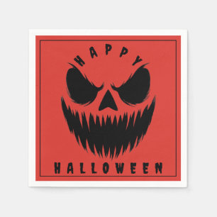 Servilleta De Papel Jack-O’-Lantern Feliz Halloween