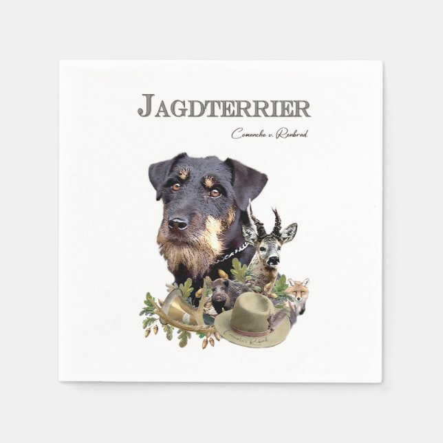 Servilleta De Papel Jagdterrier (Anverso)