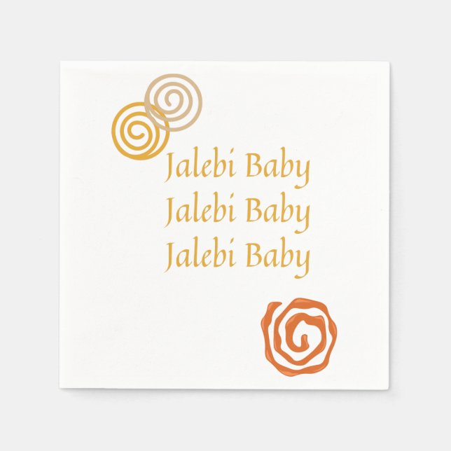 Servilleta De Papel jalebi baby (Anverso)