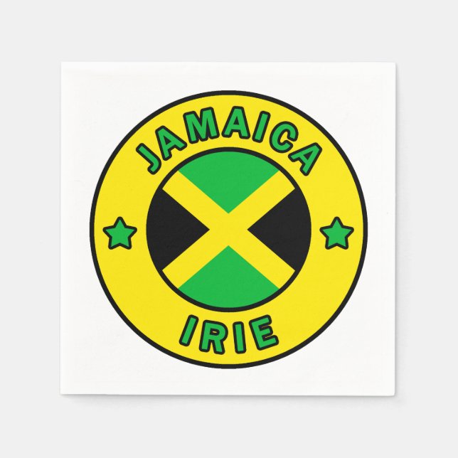 Servilleta De Papel Jamaica Irie (Anverso)