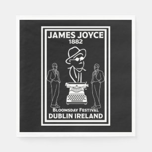 Servilleta De Papel James Joyce Dublin Irlanda