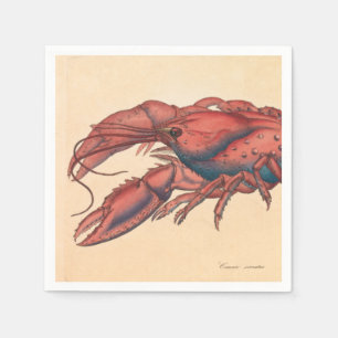 Servilleta De Papel James Sowerby Serrate Lobster