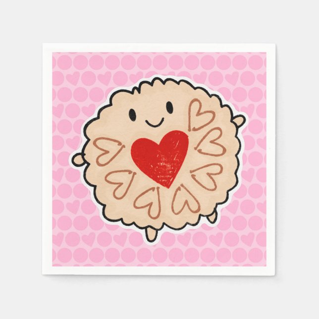 Servilleta De Papel Jammie Dodger (Anverso)