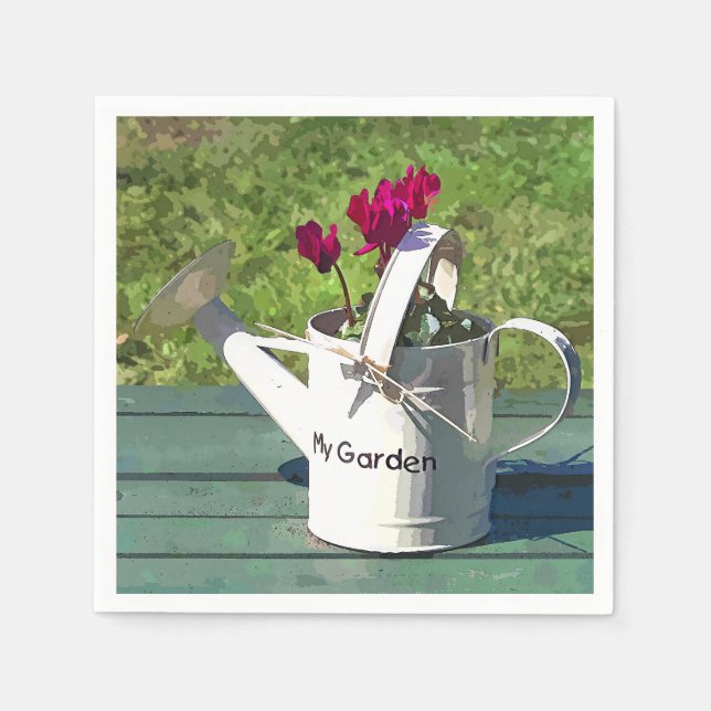 SERVILLETA DE PAPEL JARDÍN (Anverso)