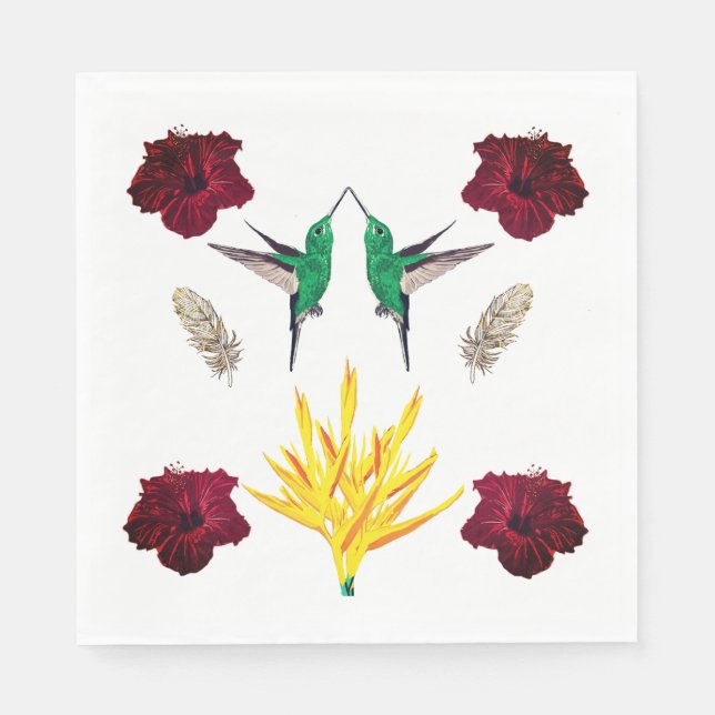 Servilleta De Papel Jardín (Anverso)