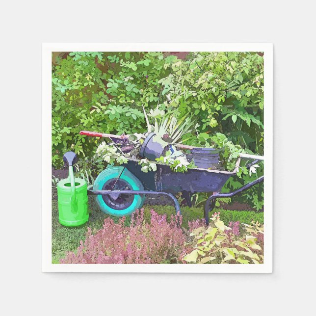 SERVILLETA DE PAPEL JARDÍN (Anverso)