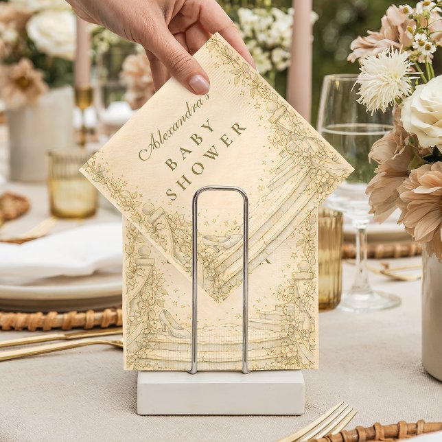 Servilleta De Papel Jardín de Cuento de Hadas para Baby Shower (Subido por el creador)