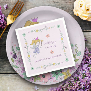 Servilleta De Papel Jardín de flores de hada pequeña para cualquier oc