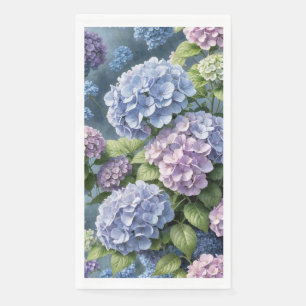 Servilleta De Papel Jardín de Hortensias de Verano