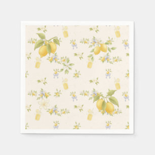 Servilleta De Papel Jardín de limoneros con ratones