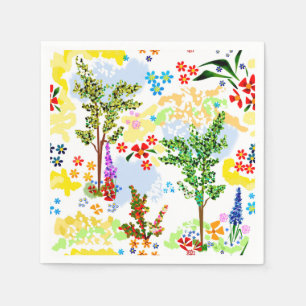 Servilleta De Papel Jardín de verano