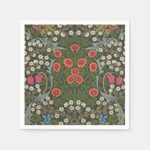 Servilleta De Papel Jardín Flor Clásica de William Morris Blackthorn