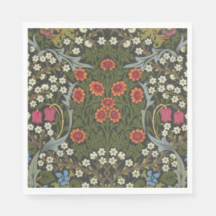 Servilleta De Papel Jardín Flor Clásica de William Morris Blackthorn