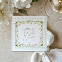 Jardín Floral Gingham Despedida de Soltera