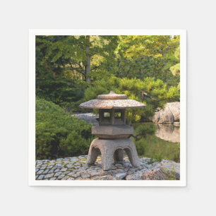 Servilleta De Papel Jardín Japonés - Estética Tradicional