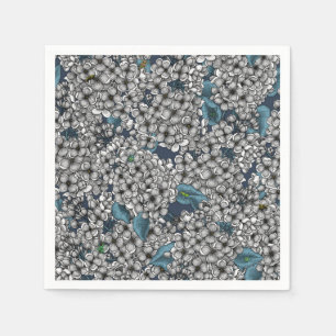 Servilleta De Papel Jardín Lilac Blanco