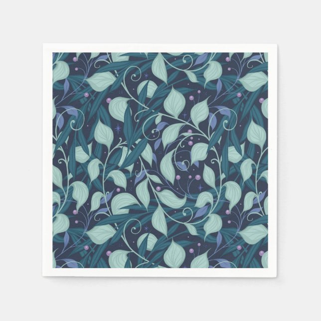 Servilleta De Papel Jardín nocturno (Anverso)