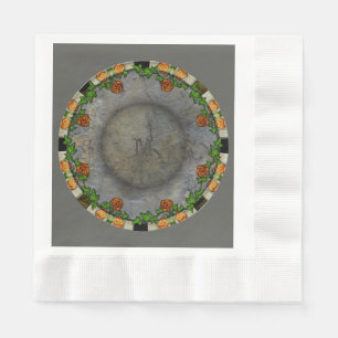 Servilleta De Papel Jardines Stoneybrook - Monogramado