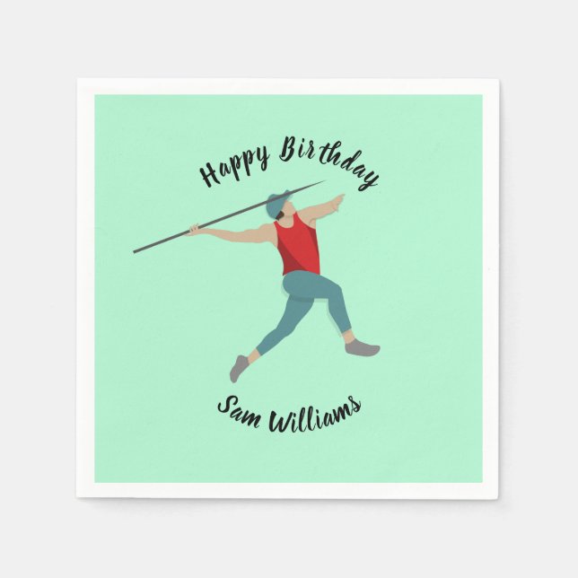 Servilleta De Papel Javelin (Anverso)