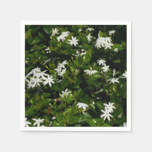 Servilleta De Papel Jazmín Flores Tropicales Florales Botánicas