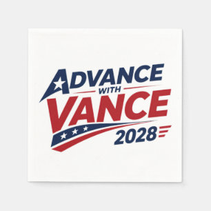 Servilleta De Papel JD Vance para la elección presidencial de 2028 